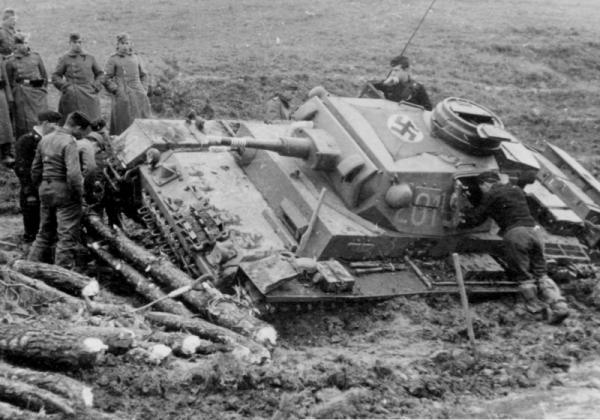 ���������� � ����� �������� ���� Pz.Kpfw.III Ausf.J �� 17-� �������� �������